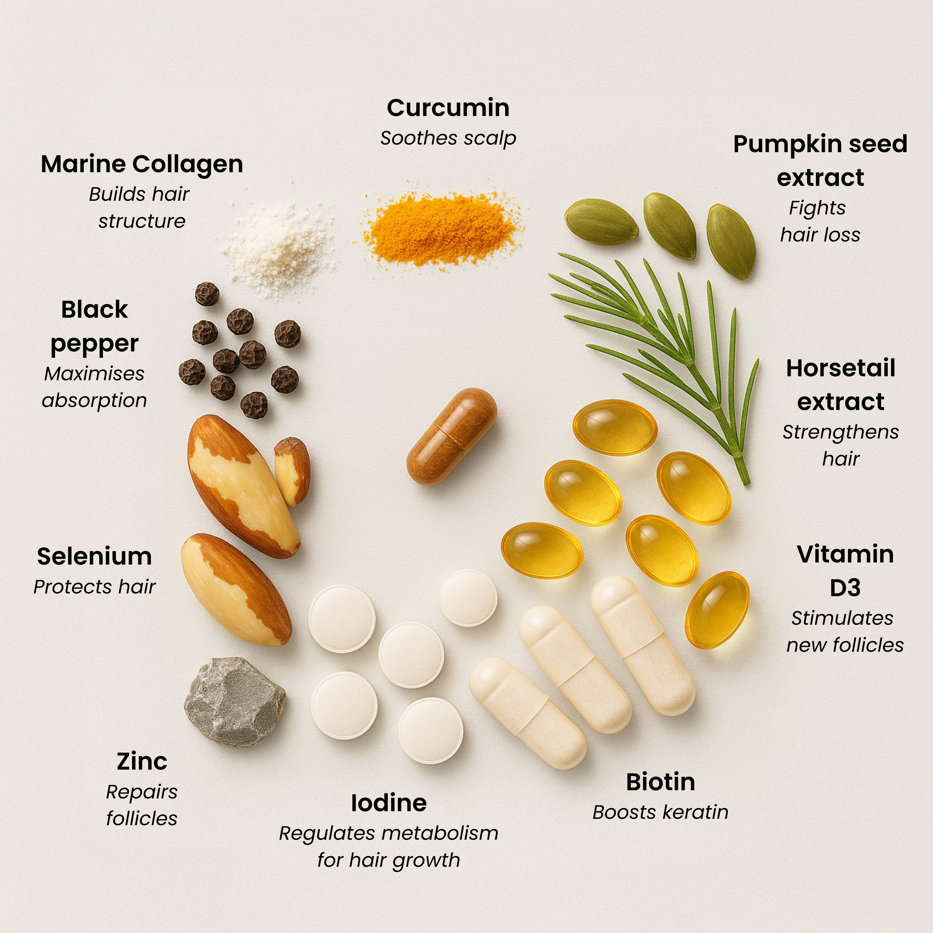 Roots 10-in-1 ingredients