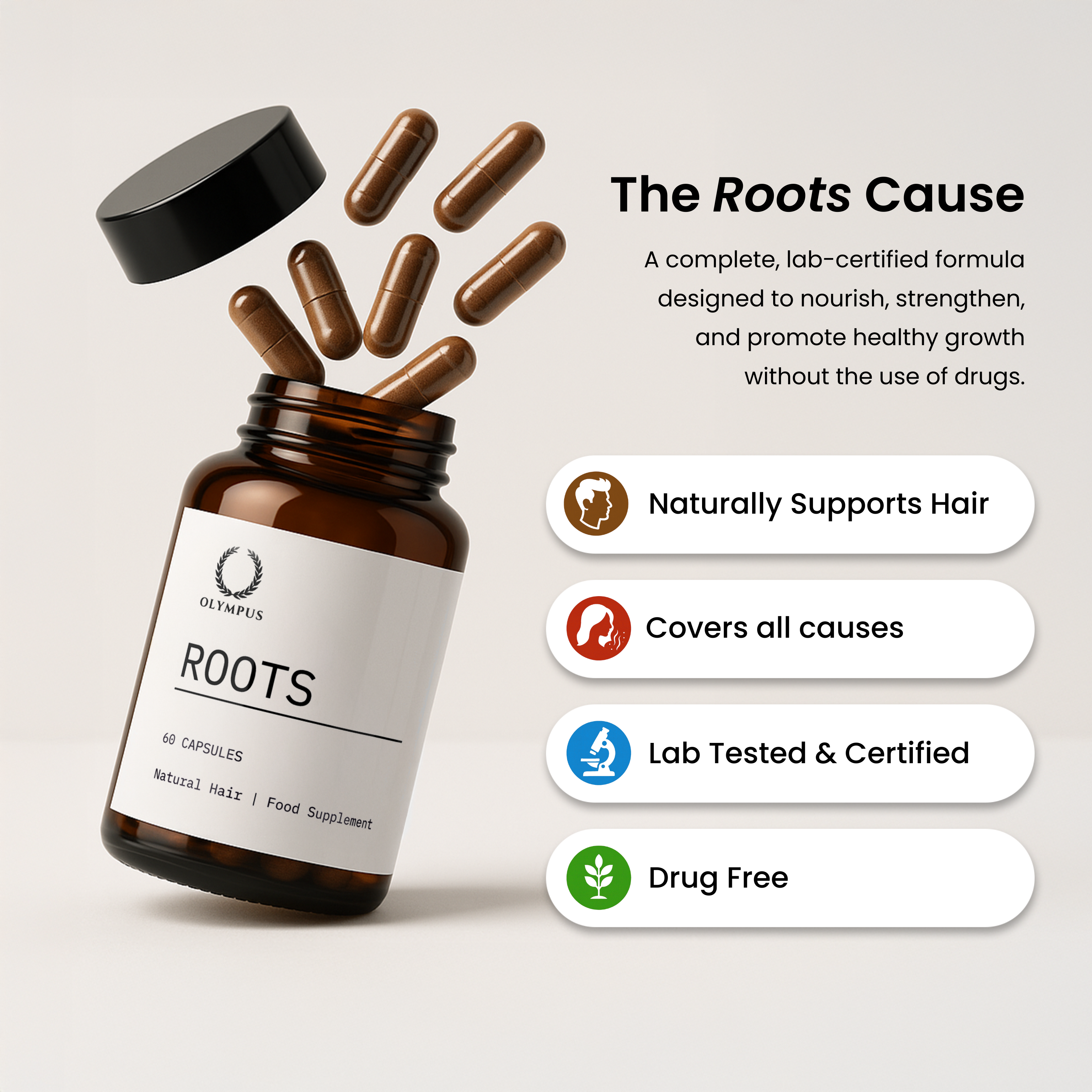 The Roots Cause bullet points